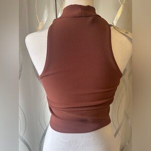 Zara brown top BRAND NEW!!